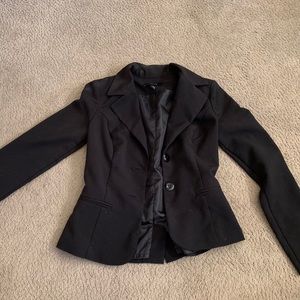 Black blazer - Button Up